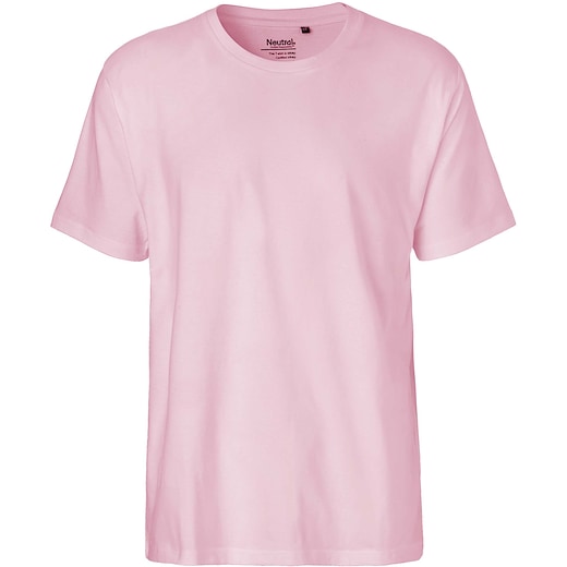 rose Neutral Mens Classic T-shirt - light pink