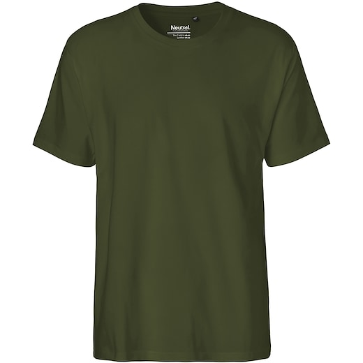 verde Neutral Mens Classic T-shirt - verde militar