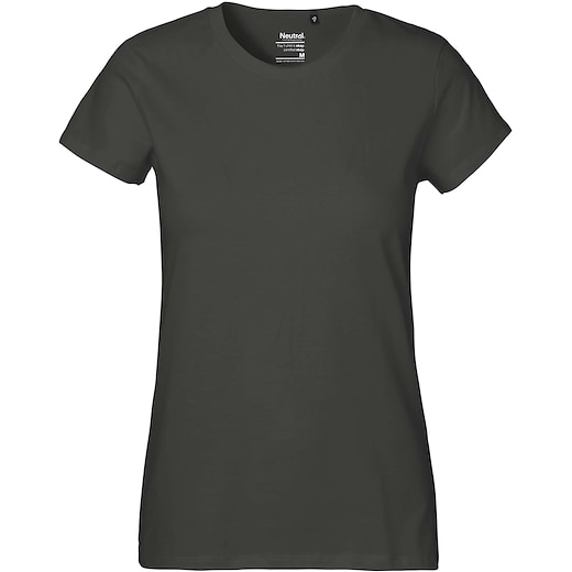 grigio Neutral Ladies Classic T-shirt - charcoal