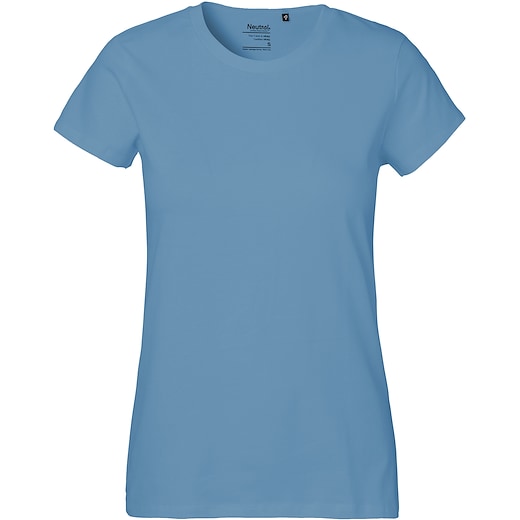 sininen Neutral Ladies Classic T-shirt - dusty indigo