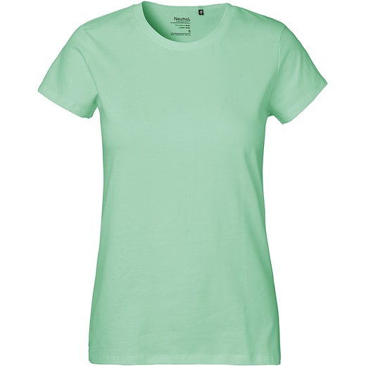 grön Neutral Ladies Classic T-shirt - dusty mint