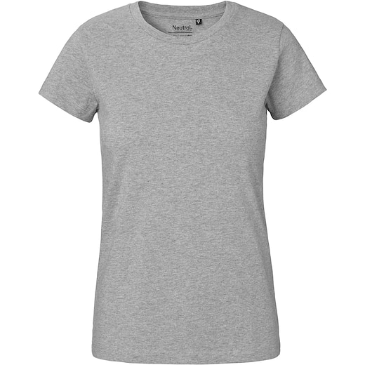 grigio Neutral Ladies Classic T-shirt - grey