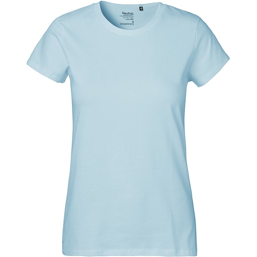 sininen Neutral Ladies Classic T-shirt - light blue