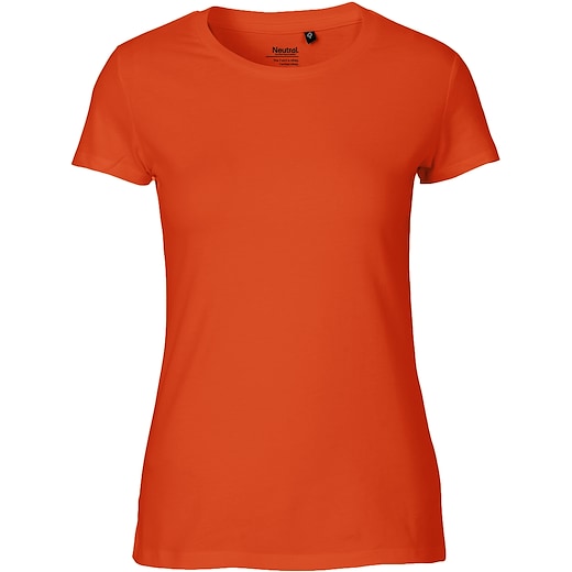 oransje Neutral Ladies Classic T-shirt - oransje