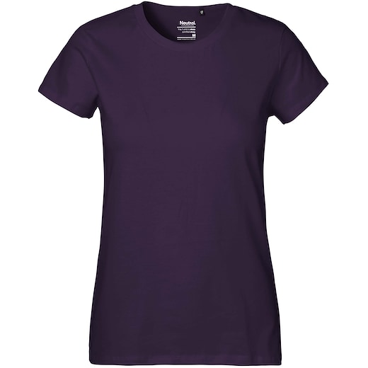 violet Neutral Ladies Classic T-shirt - purple