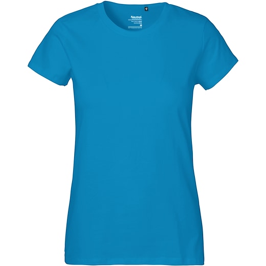 blå Neutral Ladies Classic T-shirt - sapphire blue