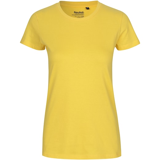 keltainen Neutral Ladies Classic T-shirt - yellow