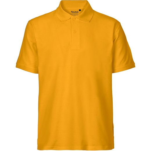 keltainen Neutral Mens Classic Polo - yellow