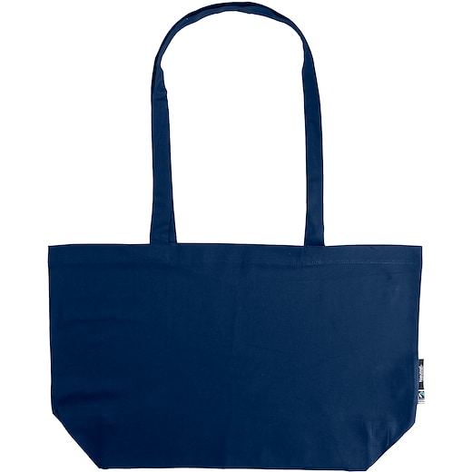 sininen Neutral Shopping Bag Gusset - navy