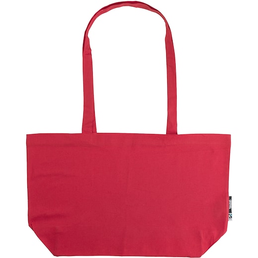 punainen Neutral Shopping Bag Gusset - red