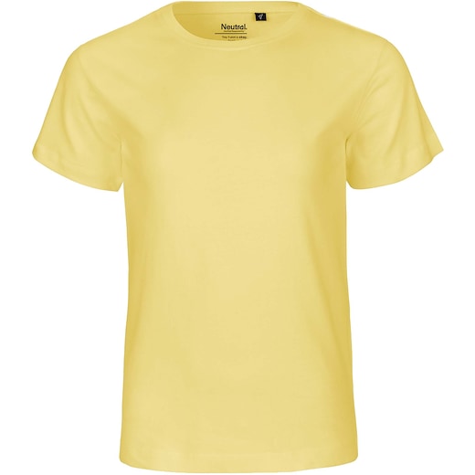 keltainen Neutral Kids T-shirt - dusty yellow