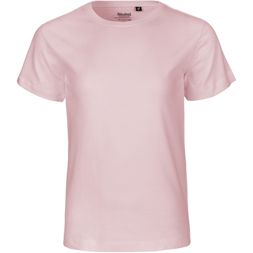 rosa Neutral Kids T-shirt - rosa claro