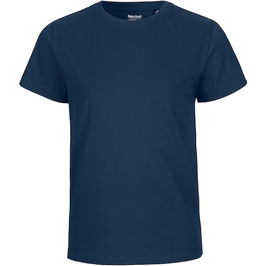 blau Neutral Kids T-shirt - navy