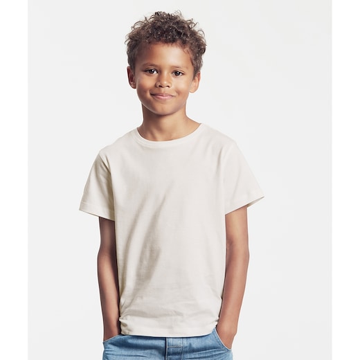 brun Neutral Kids T-shirt - natur