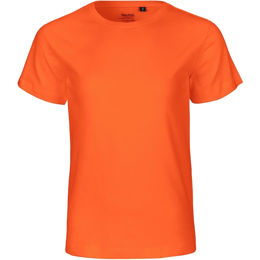 arancione Neutral Kids T-shirt - arancione