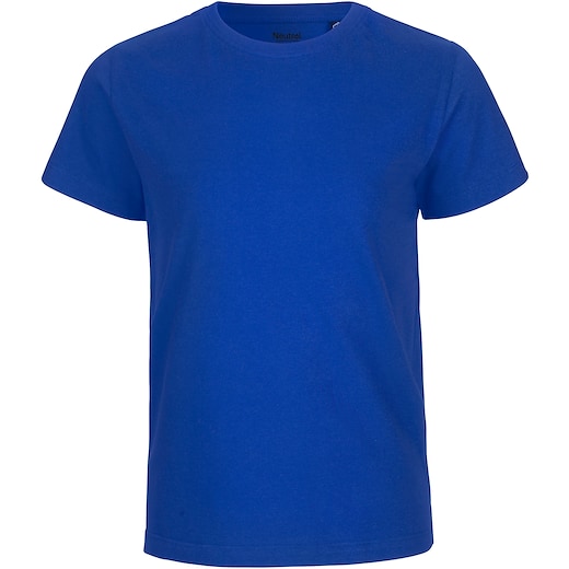 blå Neutral Kids T-shirt - royal blue