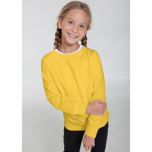 giallo Neutral Kids Sweatshirt - yellow