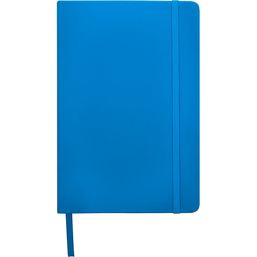 blå Skrivebok Lex A5 - light blue