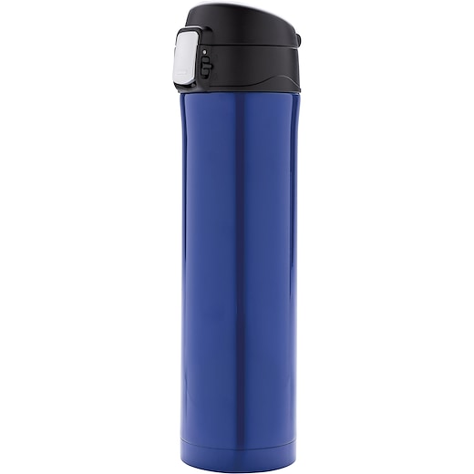 blau Thermosflasche Jasper, 45 cl - blue/ black