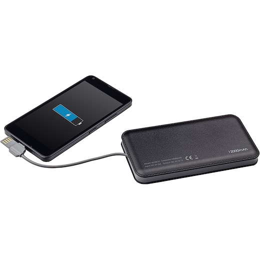 Powerbank Mega, 12.000 mAh -