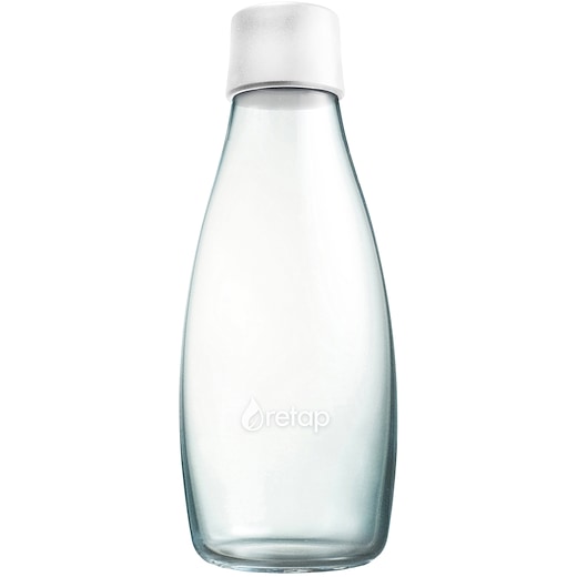 hvit Retap Bottle 05 - frosted white