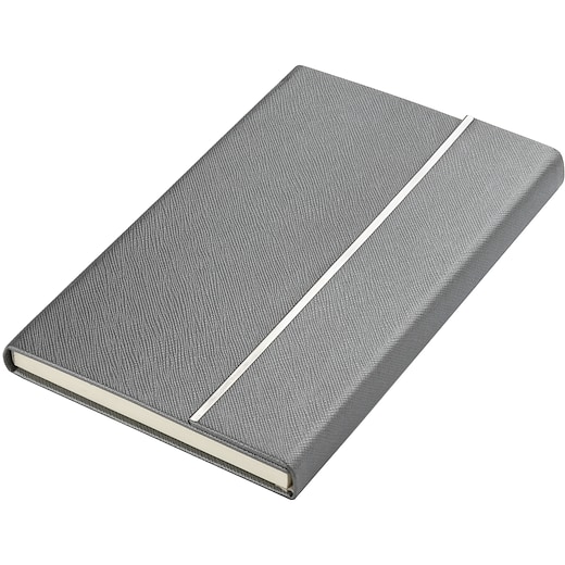 grå Notesbog Curtis A5 - lysegrå