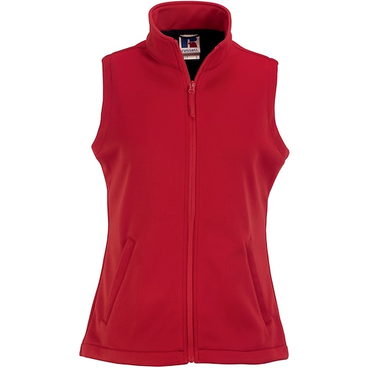 Russell Smart Softshell Gilet Women - classic red