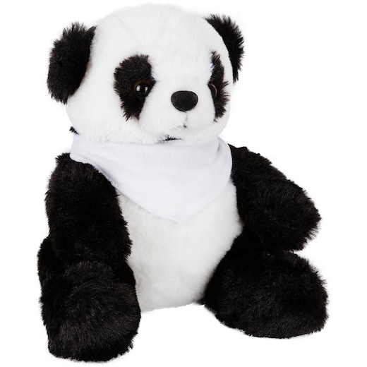 svart Panda Eric - black/ white