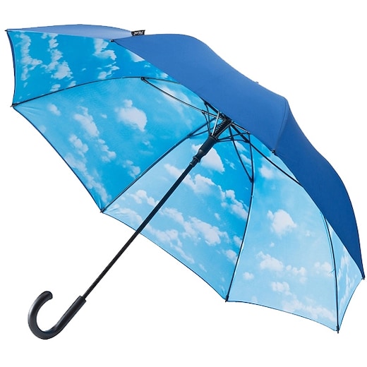 blå Paraply Cloudy - blå