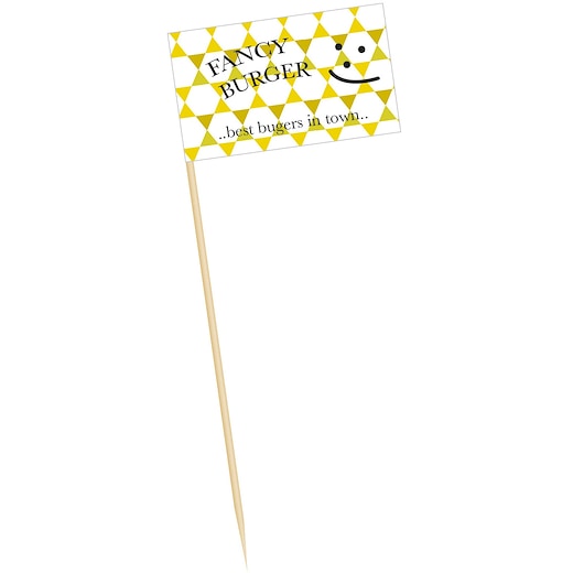Lippu Burger 125 mm -