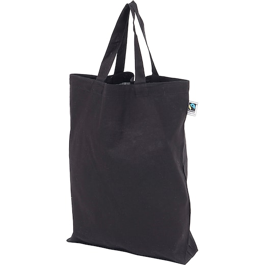 Tøypose Global Fairtrade - black