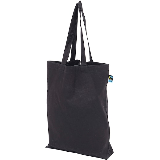 musta Kangaskassi Earth Fairtrade - black