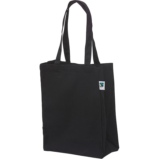 Tøypose West Fairtrade - black