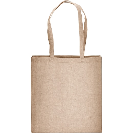 marrone Borsa shopper in cotone Morgan - natural