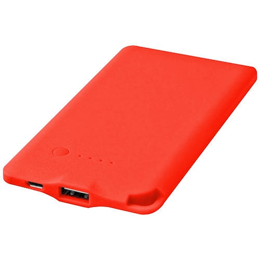 rouge Batterie externe Bally, 4.000 mAh - red