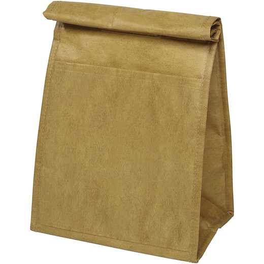 marron Glacière Paper Bag - brown