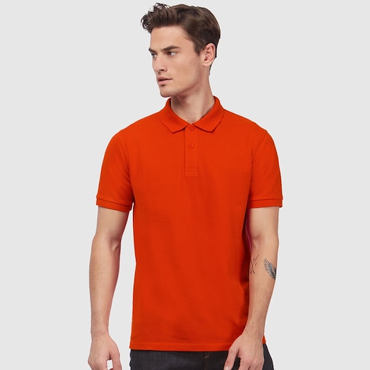 B&C Inspire Polo Men - fire red