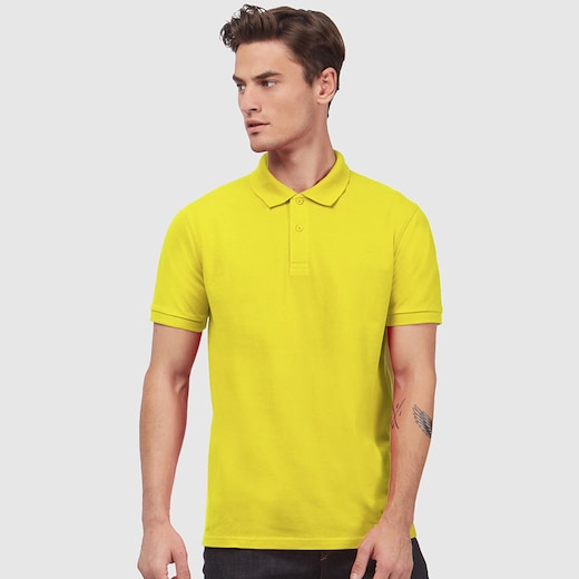 B&C Inspire Polo Men - solar yellow