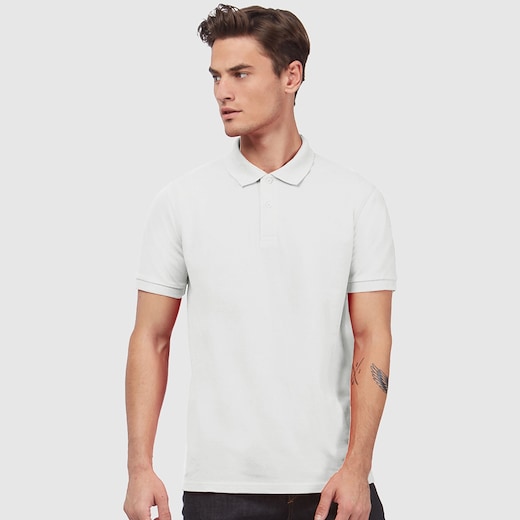 B&C Inspire Polo Men - white