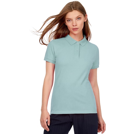 B&C Inspire Polo Women - millenial mint