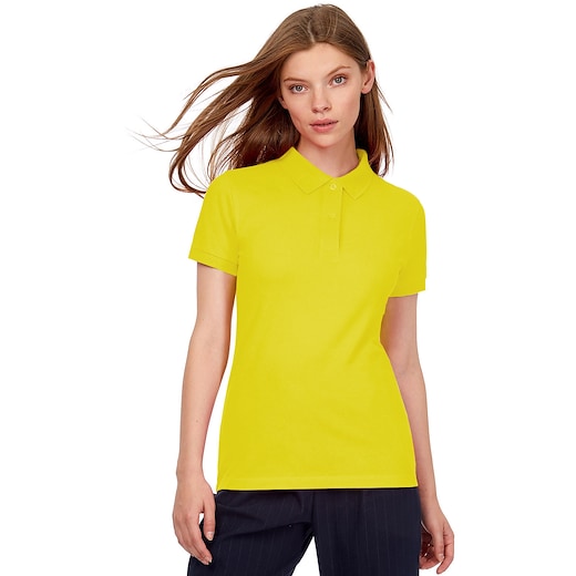 B&C Inspire Polo Women - solar yellow