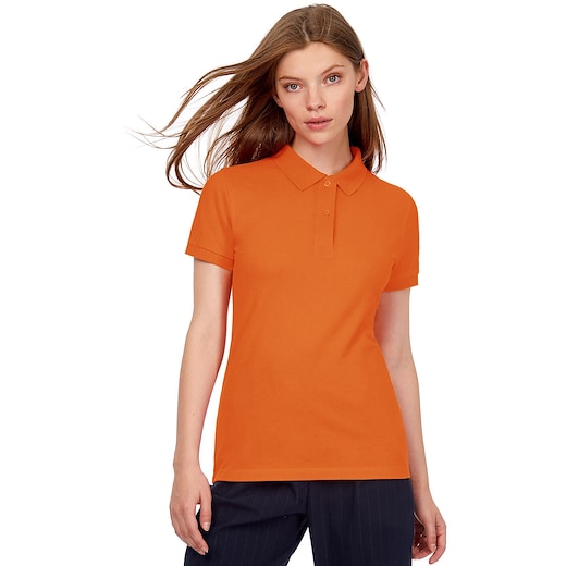 B&C Inspire Polo Women - urban orange
