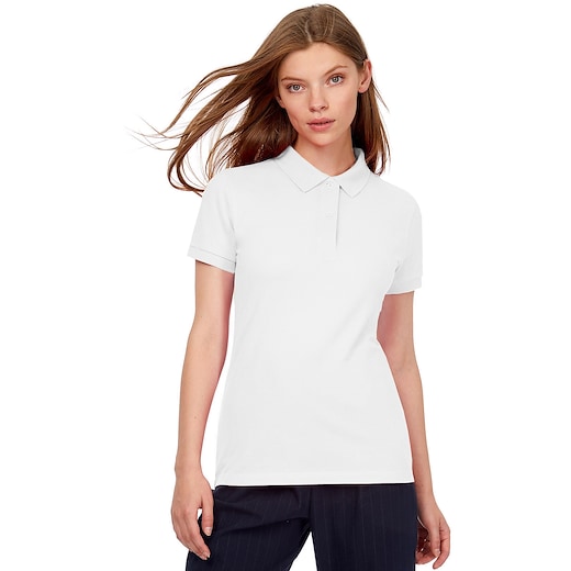 B&C Inspire Polo Women - white