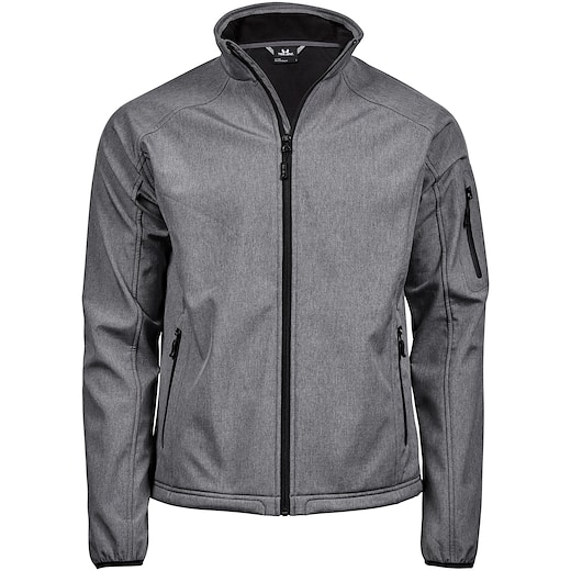 grå Tee Jays Lightweight Performance Softshell - grey melange