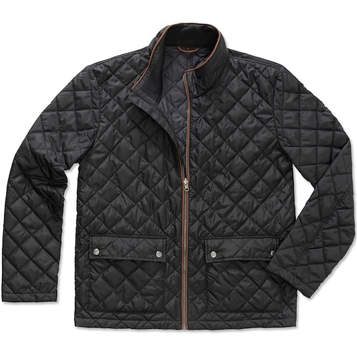 Stedman Active Quilted Jacket - black opal