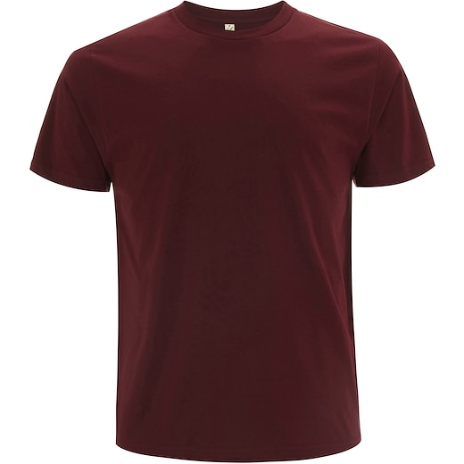punainen Continental Clothing Organic Classic T-shirt - burgundy