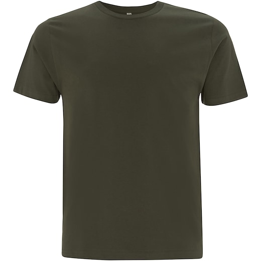 grønn Continental Clothing Organic Classic T-shirt - moss green