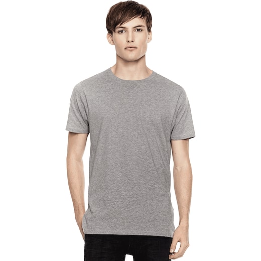 grå Continental Clothing Organic Fairtrade T-shirt - grey melange