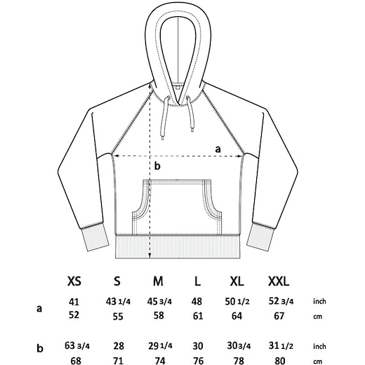 Continental Clothing Fairtrade Unisex Pullover Hoody -
