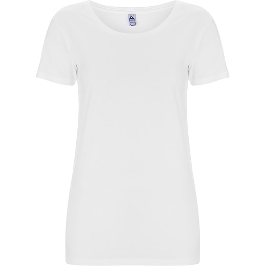 weiß Continental Clothing Fairtrade Women´s T-shirt - white